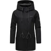 Ragwear Functionele jas 'Urbanna Remake' zwart / wit