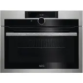 AEG 8000 CombiQuick - Heteluchtoven met magnetron KME968000M