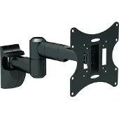 SUNNE LCD-A503K - Kit de montage - pour TV LCD - acier - noir - Taille d'écran : 17"-37" - montable sur mur