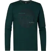 Petrol Industries Shirt kiwi / spar / zwart