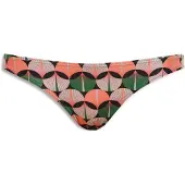 Superdry Dames Klassiek bikinibroekje met veelkleurige print (L), Strandkleding, Gerecycled polyester, Duurzaam W3010399A