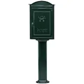 Ks Verlichting Brievenbus Postbox B20 Max Max op poot - antraciet