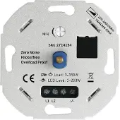 LumenXL Muurdimmer, inbouw