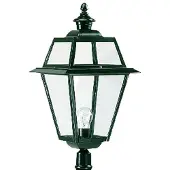 Ks Verlichting Nostalgische vierkante lantaarn lamp Maasdam K14 groen