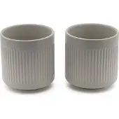 Bredemeijer Mok Skagen Lichtgrijs 300 ml (Set van 2)