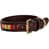 Kentucky Dogwear - Hondenhalsband - Handgemaakte Parels Hondenriem - Pure Oranje - Maat XL (71cm)