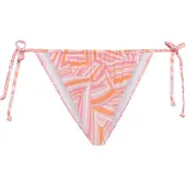 LASCANA Bikinibroek 'Lisa' oranje / rosa / oudroze / wit