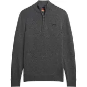 Superdry Trui 'Essential' donkergrijs