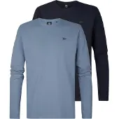 Petrol Industries Shirt 'Classic' marine / duifblauw