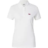 Levi's Shirt 'Slim Polo Shirt' rood / wit