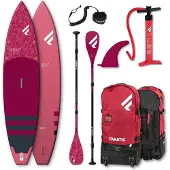 Fanatic - Women's iSUP Package Diamond Air Touring - SUP-set 11'6'' x 31'' - 350,5 cm, blauw/wit