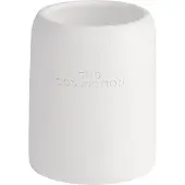 Wenko badkamerbeker Tumbler 8 x 10 cm polyresin wit