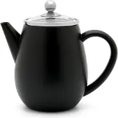 Bredemeijer Theepot Duet Eva Mat Zwart 0,5 L