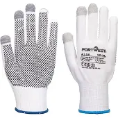 Portwest A118 Grip 13 PVC Touchscreen Handschoen met dots (Pk12)
