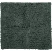 Tiseco Home Studio - Badmat RIVA - SET/2 - 100% katoen - antislip - Vierkant - 60x60 cm - Donkergroen