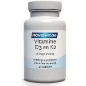 Nova vitae Vitamine D3 25mcg K2 45mcg (240 capsules)