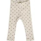 Lil´ Atelier Leggings 'NBNLago Kye' crème / rood / zwart