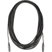 LightmaXX Ultra Series 3-Pin DMX Cable 15m (Black) - DMX-kabel