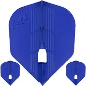 L-Style Champagne Flight Kami L3 Shape Blue - Dart Flights