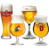 La Chouffe Bierglazen cadeau set - Happy Dad - 4 stuks