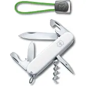 Victorinox Spartan Zakmes+lanyard 12 Functies Wit/groen