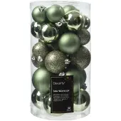 Décoris Kerstbal Groen D 6 Cm 30 Stuks