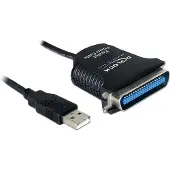 DeLOCK Premium USB-A (m) naar 36-pins SUB-D (m) IEEE1284 parallelle printerkabel - 0,80 meter