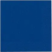 Duni servetten Dark Blue 3-laags 33x33