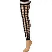 Kix'ies Jo - Thigh High - A - Black