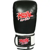 Ronin Pro Punch Zakhandschoenen Leer – Zwart met wit