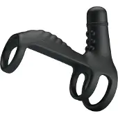 Pretty Love - Vibrerende penisdraagdoek met clitorale stimulator 1 St