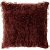 Unique living D- | Kussen Sascha 45x45cm bloodstone | Kussen woonkamer of slaapkamer