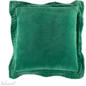 Imbarro - Sierkussen 'Femm' (50cm x 50cm, Groen)