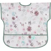 BUMKINS - Junior Bib | Slab met Korte Mouwen - Floral (1-3 jaar)