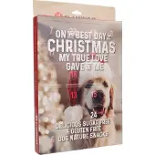 Flamingo Adventskalender 2025 Hond – Nature Snack – glutenvrij & zonder toegevoegde suikers – gezonde natuurlijke hondensnacks