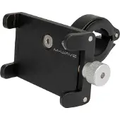 M-Wave smartphone telefoonhouder alu zwart in doosje
