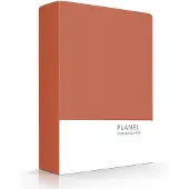 Zavelo Flanel kussenslopen Brique (set van 2)-60 x 70 cm (standaard)