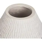 Beliani ARUNCUS - Bloemenvaas - Beige - Magnesium