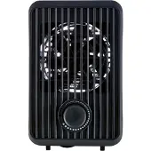 Silvercrest Tafelventilatorkachel (Zwart)