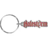 Ginza.se Halestorm - Logo Sleutelhanger - Zilverkleurig/Rood