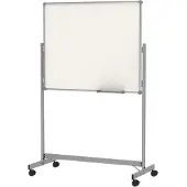 MAUL Mobiel whitebord, vast, 100 x 180