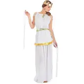 Vegaoo Kostuum van een Romeinse godin voor dames - Verkleedkleding - One size
