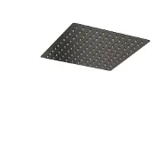 Guido Gusto Cube inbouw douchekop 40x40cm gun metal