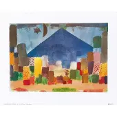 PGM Kunstdruk Paul Klee - Notte egiziana 30x24cm
