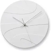Lemnos Ceramic Jupiter Wandklok Wit