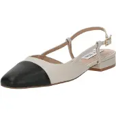 Steve madden Ballerina 'BELINDA' lichtgrijs / zwart