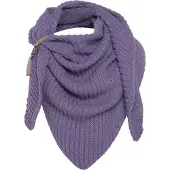 Knit Factory Demy Omslagdoek/Sjaal - Violet - 190x85 cm