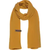 Knit Factory Liv Sjaal - Oker - 200x40 cm