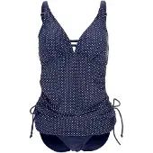 Petit Amour Tankini 'AVA' navy / wit