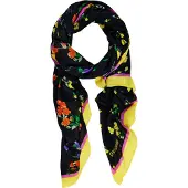 Desigual Sjaal FOU MIXED FLOWERS RECTANGLE dames One size